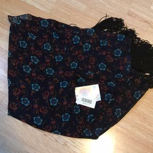 Lularoe Monroe navy floral